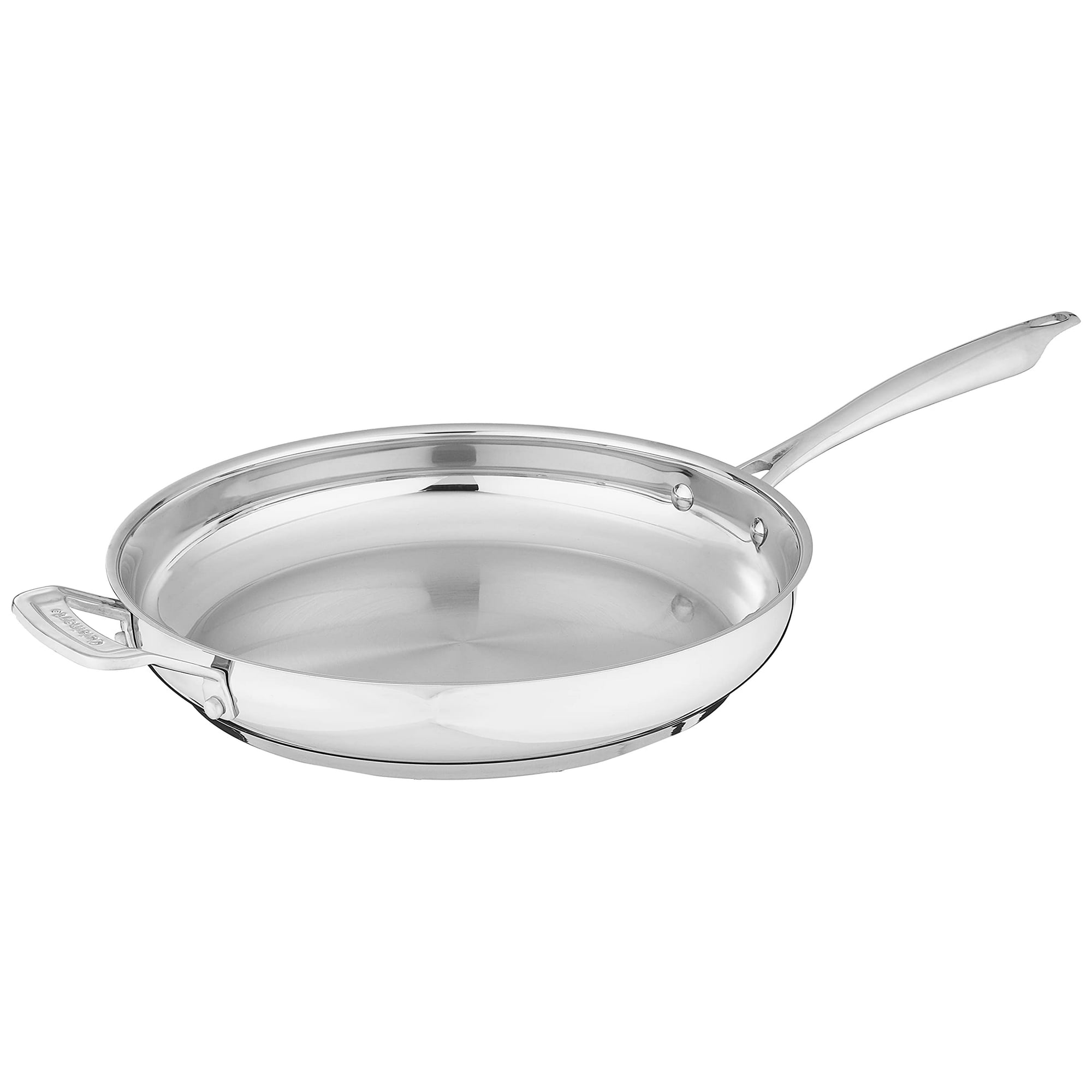 Sartén Cuisinart Professional De Acero Inoxidable De 30 Cm Con Ayudante