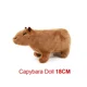 thumbnail image 1 of Student School Bag Cute Plush Capybara Bag Casual All-match Fur Bag Large Capacity Backpack Children's Bags Plushie Doll, 1 of 3