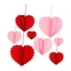 thumbnail image 2 of 8 Adornos De Corazón Para Colgar En La Puerta, Color Rojo Y Rosa., 2 of 5