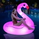 thumbnail image 1 of Flotador inflable para piscina FlyFreeU Flamingo con luces para adultos, 1 of 7