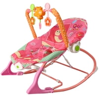 Jagima - Silla Mecedora Para Bebé Nido C/Vibrador Rosado /