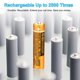 thumbnail image 3 of Batería recargable CUCESH NI-MH AAA 1,2 V 700 mAh (paquete de 6), 3 of 7