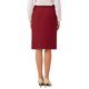 thumbnail image 3 of INSPIRE CHIC Falda Lápiz de Negocios para Mujer, Cintura Alta, Formal, Trabajo, Largo hasta la Rodilla, Talla S, Rojo, 3 of 5