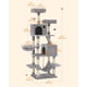 thumbnail image 5 of Árbol para gatos Feandrea UPCT165W01, 168 cm, con 13 rascadores, 5 of 9