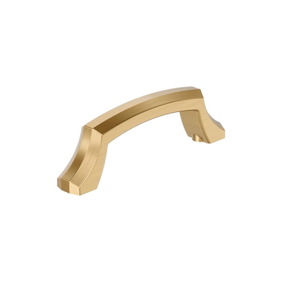 Tirador para gabinete Amerock Bellamy 76 mm Champagne Bronze