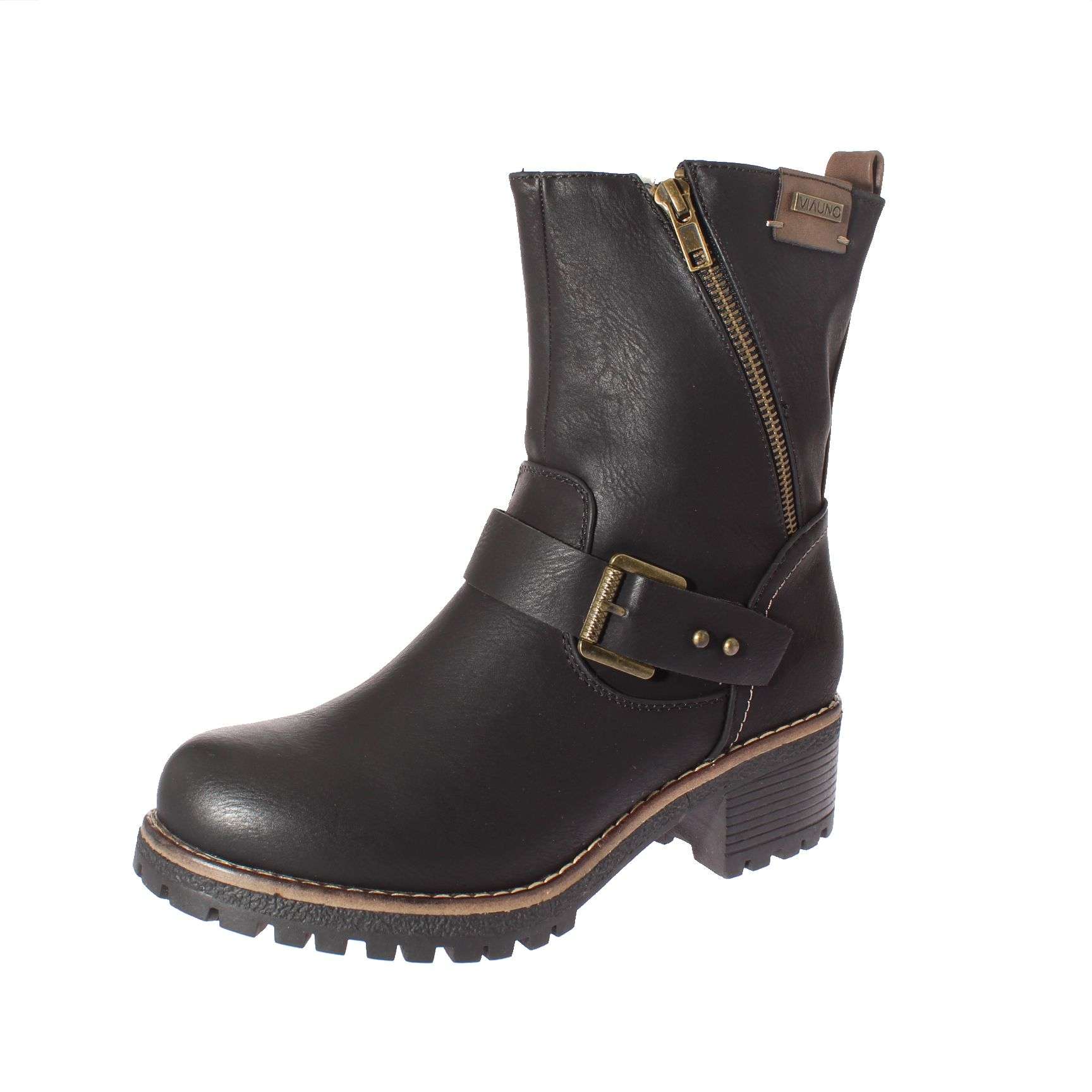 Bota Negro Vía Franca.