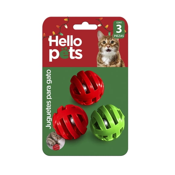 HP juguetes gato 3PZ, 3 Un