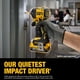 thumbnail image 3 of Destornillador de impacto DEWALT 20V MAX XR inalámbrico 1/4" DCF870B, 3 of 3
