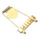 thumbnail image 3 of Pieza De Reparación Para Puente De Cordal Trapezoidal De Guitarra De 6 Cuerdas Para Guitarra Archtop De Jazz, Color Dorado, 3 of 5