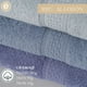 thumbnail image 2 of Pack 3 Toallas Gris Cuerpo Mano Y Cara 100% Algodon, 2 of 7