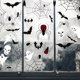 thumbnail image 1 of 1pc/4pcs/8pcs/9pcs, Halloween Wall Stickers - Removable Decals for Living Room, Bedroom, Bathroom, and Windows - Haunted House Decor and Home Decor - Spooky and Fun Designs, 1 of 5