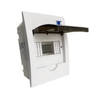 Tablero Eléctrico Embutido Drl 6 Modulos Tapa Clara Sec