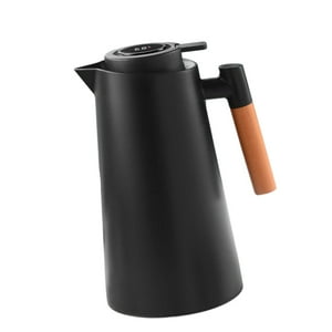 Genérico - Botella De Agua Al Vacío Aislada Viaje Al Aire Libre Oficina Termo Garrafas Olla Negro