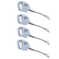 Ioensy - Conector De Faro De Cerámica Portátil, 4 Uds., Para Faros Antiniebla H13