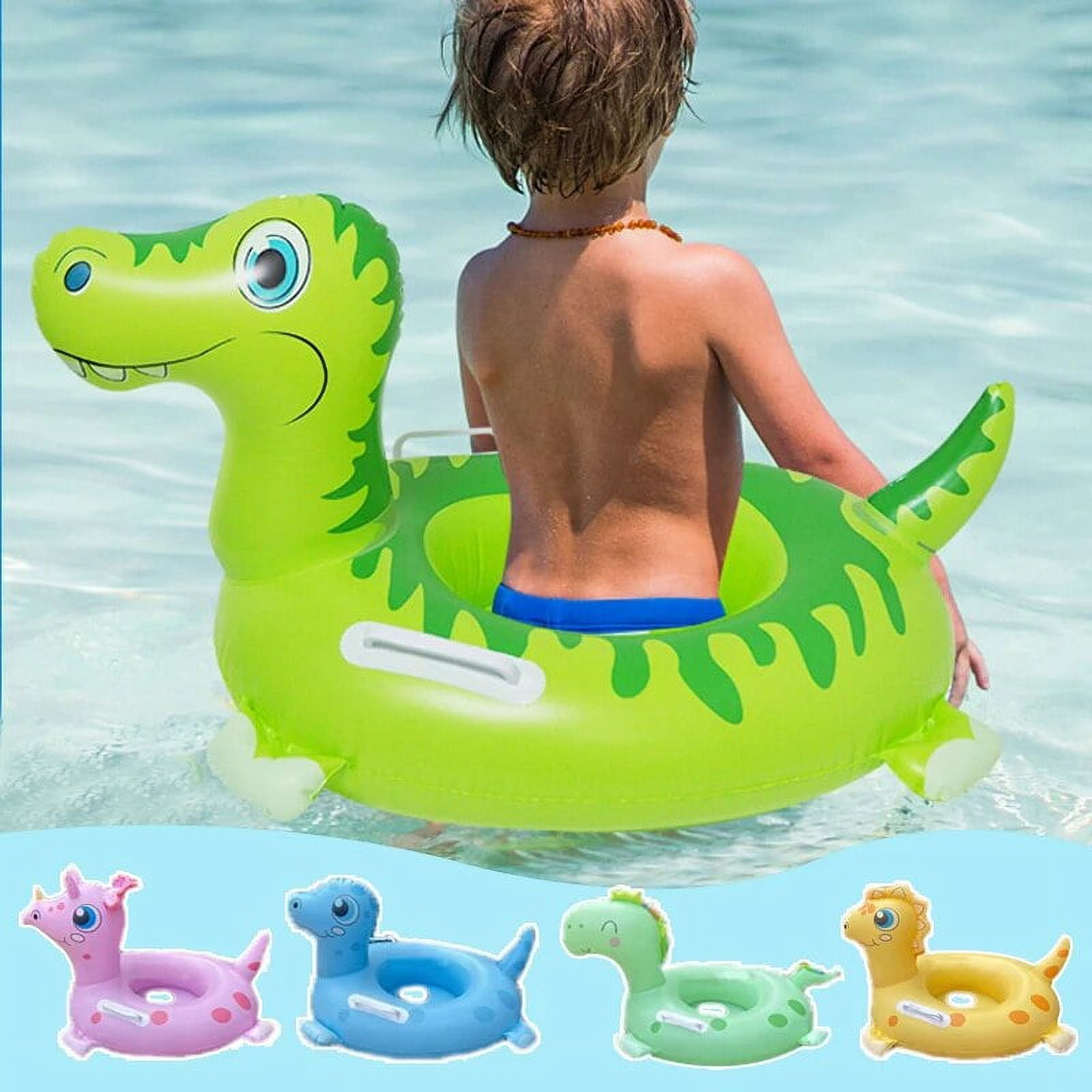 Defensor Forever - Flotador Inflable Para Piscina Para Niños Diseño Dinosaurios Verde