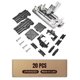 thumbnail image 1 of Kit de ajuste de rejilla de lavavajillas W10712395 para Whirlpool Kenmore, 1 of 9