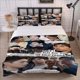 thumbnail image 1 of This Bedding Set Features a Multi-Style Male Portrait Collage with Romantic Text And Vintage Decorations, 1 of 5
