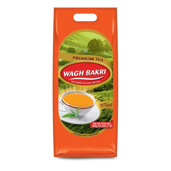 Té negro Wagh Bakri mezcla especial premium 454 g