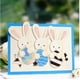 thumbnail image 5 of Huevo De Conejo De Pascua Con Forma De Corazón Troquelado Para Álbumes De Recortes, 5 of 7