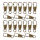 thumbnail image 5 of 20 Piezas Tirador De Cremallera Desmontable Para Abrigo Botas 4 Colores Clip Color Cobre, 5 of 5