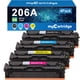 thumbnail image 1 of Paquete de 4 cartuchos de tóner MyCartridge 206A para HP Laserjet, 1 of 7