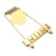 thumbnail image 5 of Pieza De Reparación Para Puente De Cordal Trapezoidal De Guitarra De 6 Cuerdas Para Guitarra Archtop De Jazz, Color Dorado, 5 of 5