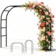 thumbnail image 1 of Arco de Jardín LeJoy Soporte Metálico para Plantas Trepadoras 140x240 cm, 1 of 7
