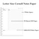 thumbnail image 5 of Papel de Notas Cornell Yaridar 21,6 cm × 27,9 cm – 50 hojas, 5 of 7