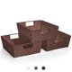 thumbnail image 1 of Juego de cubos de almacenamiento Sorbus, cesto tejido, organizador de armario, 1 of 6