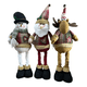 thumbnail image 3 of Pack x3 muñecos navideños pata larga pascuero, mono nieve rojo, 3 of 3