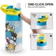 thumbnail image 4 of Sanrio Botella de Agua con Tapa Pop Top de Un Toque, Acero Inoxidable, a Prueba de Fugas, para Deportes, Botella Infantil azul 12 oz, 4 of 6