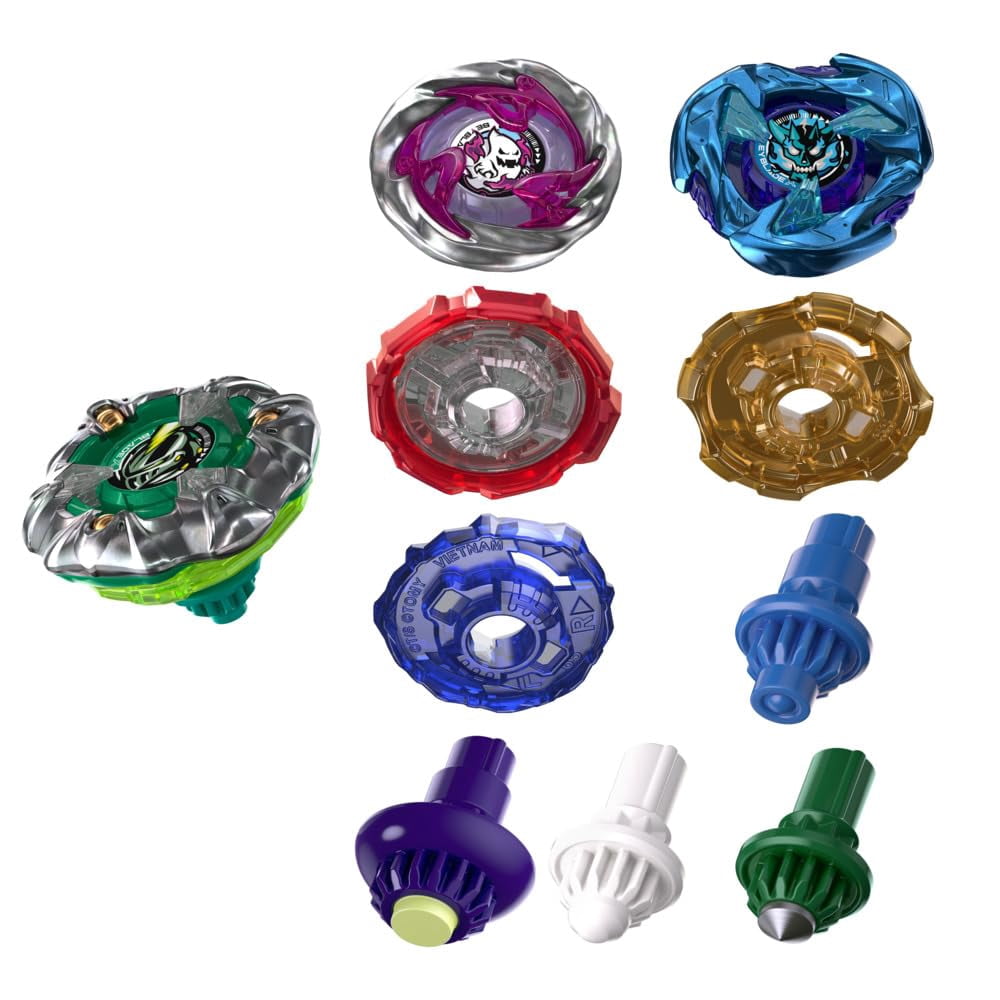 Beyblade X Pack de Expansión X-Treme 3 Hojas 4 Trinquetes | Lider