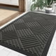 thumbnail image 1 of Alfombrilla Smiry para puerta de entrada, resistente, exterior e interior, gris, 1 of 3