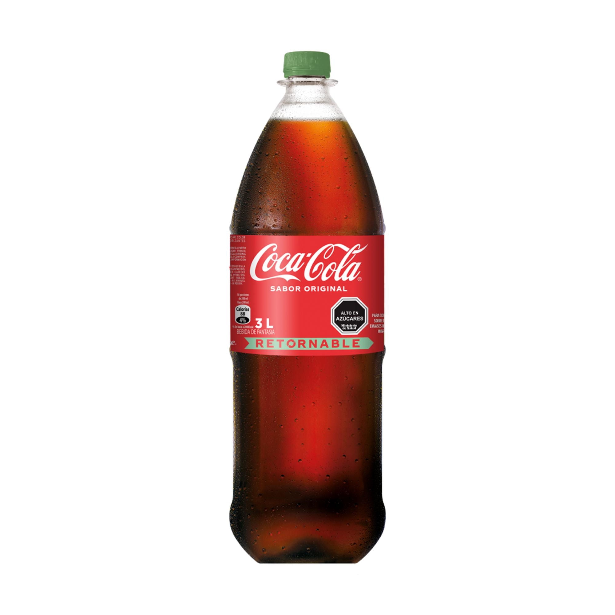 Bebida Original Botella Retornable 3 L Coca-cola