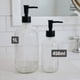 thumbnail image 3 of Dispensador Jabón Vidrio Transparente 450 ml Home Logics 1 un, 3 of 3