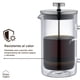 thumbnail image 3 of Cafetera Prensa Francesa Vidrio Doble Pared 600 ml Home Logics 1 un, 3 of 8