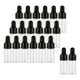 thumbnail image 4 of 20 Unidades De Frascos Cuentagotas De Vidrio Vacíos, Contenedores Para Aceites De Perfume, Líquidos, Negro, 3 Ml, 4 of 5