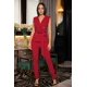 thumbnail image 1 of Conjunto de Top y Pantalón de Moda Rojo L, 1 of 5