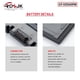 thumbnail image 5 of Batería RDSJ Panasonic CF54 11,1 V 46 Wh 4200 mAh, 5 of 7