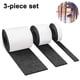 thumbnail image 1 of 3 rollos de fieltro autoadhesivo para muebles (100cm * 10cm + 100cm * 5cm + 100cm * 2cm) Corta cualquier forma, cinta adhesiva fuerte para tapete deslizante, para sillas, protección de piso, 1 of 8