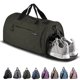 thumbnail image 1 of Bolsa de gimnasio Fitgriff con compartimento para calzado y artículos húmedos, color verde militar, 1 of 6