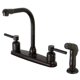 thumbnail image 1 of Grifo de cocina Kingston Brass Concord FB755DLSP bronce aceitado, 1 of 3