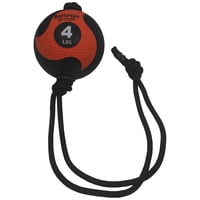 Medicine Ball Aeromat Elite Power Rope 1,8 Kg Negro/Naranja 20 Cm