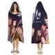 thumbnail image 3 of Buffy la Cazavampiros Manta Capa con Capucha Anti-Bolitas, Manta de Lana Ártica Suave, Manta Portátil de Felpa Ligera y Lujosa, Poncho para Siesta en Casa y Oficina, 100*130cm, 3 of 6
