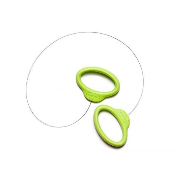 Herramienta de Corte MudTools 38 cm Mango Verde para Torno de Alfarería