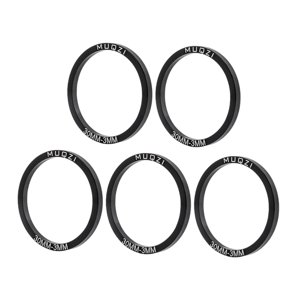 Ioensy - 5X Bicicleta Soporte Inferior Junta Arandela Bb Espaciador Reparación Piezas Reemplazo 30Mm T3Mm