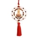 thumbnail image 2 of Colgante de Estatua de Buda de Madera para Coche, Versátil con Borlas, Borla Roja, 2 of 3