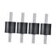 thumbnail image 3 of 4 Piezas Soporte de Goma Amortiguador Soportes Aisladores de Vibración de Goma Soporte de Aislador de Vibración Cilíndrico de Goma para Coche M6, 3 of 5