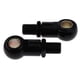 thumbnail image 4 of 2pcs adaptadores de ojo para amortiguador de moto scooter - negro 14 mm, 4 of 5