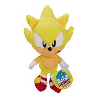 Figura De Peluche De Sonic The Hedgehog Super Sonic De 18 Cm